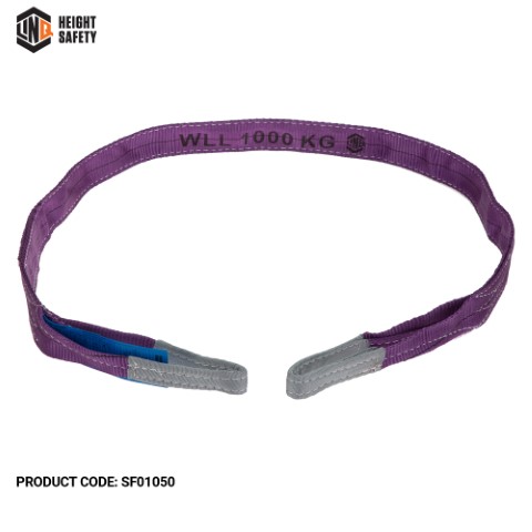LINQ SLING FLAT 8:1 WLL POLYESTER 1T 5.0M 
